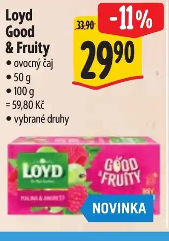 Albert Loyd Good & Fruity nabídka
