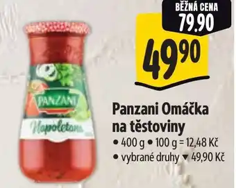 Albert Panzani Omáčka na těstoviny nabídka