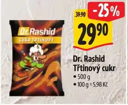 Albert Dr. Rashid Třtinový cukr nabídka