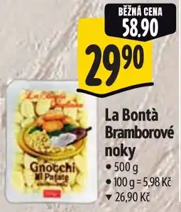 Albert La Bontà Bramborové noky nabídka