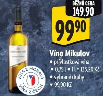 Albert Víno Mikulov nabídka