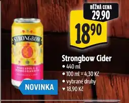Albert Strongbow Cider nabídka