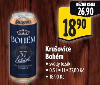 Albert Krušovice Bohém nabídka