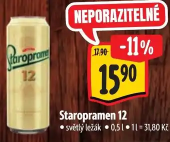 Albert Staropramen 12 nabídka