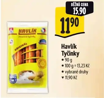 Albert Havlík Tyčinky nabídka