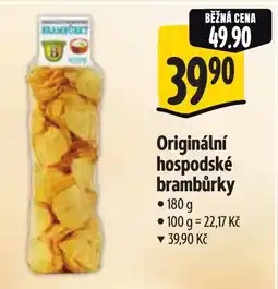 Albert Originální hospodské brambůrky nabídka