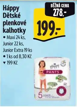 Albert Háppy Dětské plenkové kalhotky nabídka