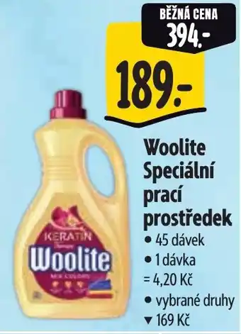 Albert Woolite Speciální prací prostředek nabídka