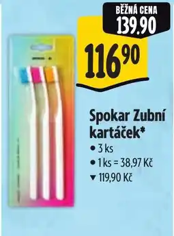 Albert Spokar Zubní kartáček nabídka