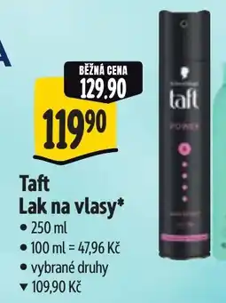 Albert Taft Lak na vlasy nabídka