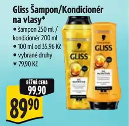 Albert Gliss Šampon/Kondicionér na vlasy nabídka