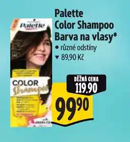 Albert Palette Palette Color Shampoo Barva na vlasy nabídka