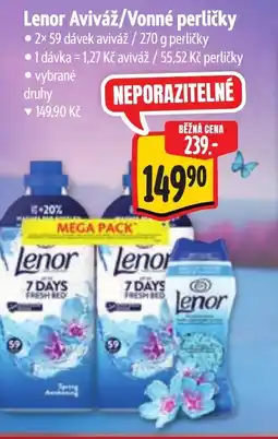Albert Lenor Aviváž/Vonné perličky nabídka