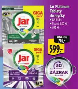 Albert Jar Platinum Tablety do myčky nabídka