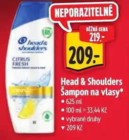 Albert Head & Shoulders Šampon na vlasy nabídka