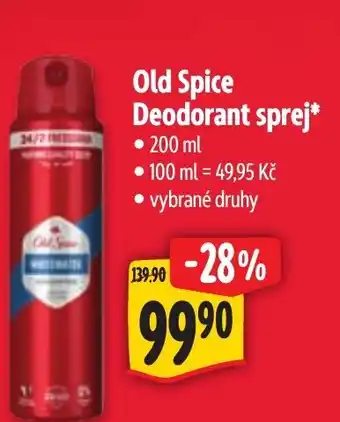 Albert Old Spice Deodorant sprej nabídka