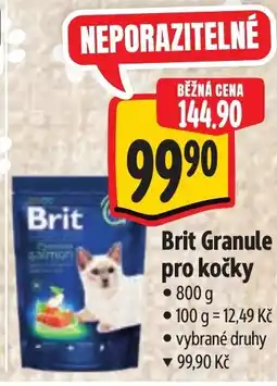 Albert Brit Granule pro kočky nabídka