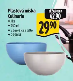Albert Plastová miska Culinaria nabídka