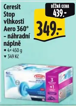 Albert Ceresit Stop vlhkosti Aero 360° - náhradní náplně nabídka