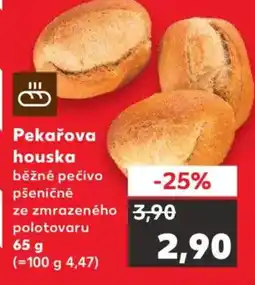 Kaufland Pekařova houska nabídka