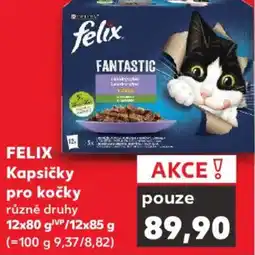 Kaufland FELIX Kapsičky pro kočky nabídka