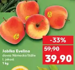 Kaufland Jablka Evelina nabídka