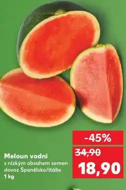 Kaufland Meloun vodní nabídka