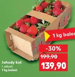 Kaufland Jahody koš nabídka