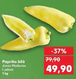Kaufland Paprika bílá nabídka