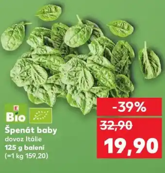Kaufland Špenát baby nabídka
