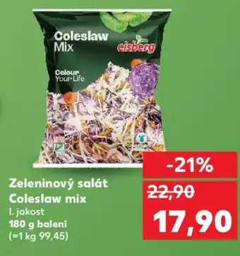 Kaufland Zeleninový salát Coleslaw mix nabídka