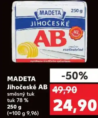 Kaufland MADETA Jihočeské AB nabídka