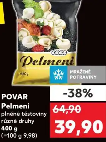 Kaufland POVAR Pelmeni nabídka