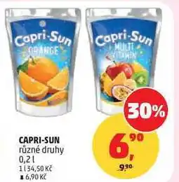 Penny Market Capri-Sun různé druhy nabídka