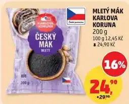 Penny Market MLETÝ MÁK KARLOVA KORUNA nabídka