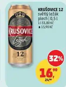 Penny Market KRUŠOVICE 12 světlý ležák plech nabídka