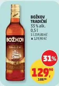Penny Market BOŽKOV TRADIČNÍ 33% alk nabídka