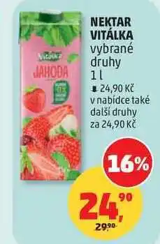 Penny Market NEKTAR VITÁLKA vybrané druhy nabídka