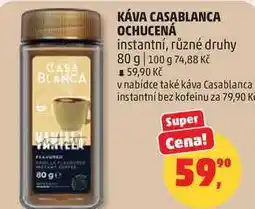 Penny Market KÁVA CASABLANCA OCHUCENÁ instantní, různé druhy nabídka