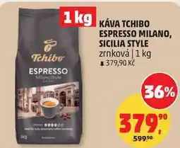 Penny Market KÁVA TCHIBO ESPRESSO MILANO, SICILIA STYLE zrnková nabídka