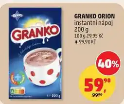 Penny Market GRANKO ORION instantní nápoj nabídka