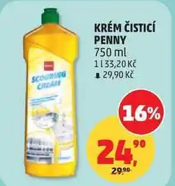 Penny Market KRÉM ČISTICÍ PENNY nabídka