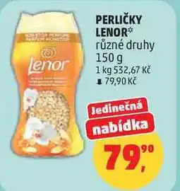 Penny Market PERLIČKY LENOR různé druhy nabídka