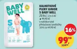 Penny Market KALHOTKOVÉ PLENY JUNIOR 5 BABY WELL, 20 ks nabídka