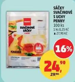 Penny Market SÁČKY SVAČINOVÉ S UCHY PENNY, 100 ks nabídka