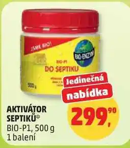 Penny Market AKTIVÁTOR SEPTIKŮ BIO-P1, 500 g, 1 balení nabídka