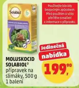 Penny Market MOLUSKOCID SOLABIOL přípravek na slimáky, 500 g, 1 balení nabídka