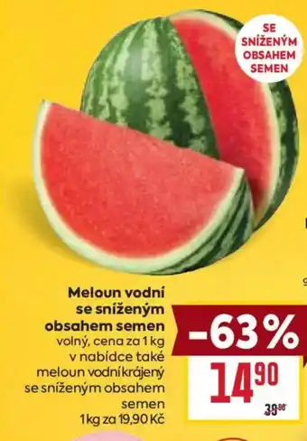 Billa Meloun vodní se sníženým obsahem semen nabídka