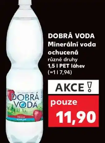 Kaufland DOBRÁ VODA Minerální voda ochucená nabídka
