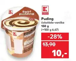 Kaufland Puding nabídka